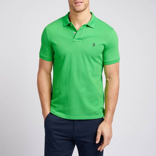 Green Life Cotton Polo Shirt - U.S. Polo Assn. - Modalova