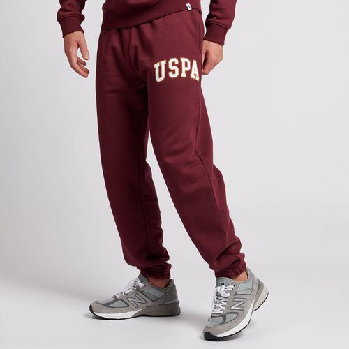 Dark Arch Logo Cotton Blend Joggers - U.S. Polo Assn. - Modalova