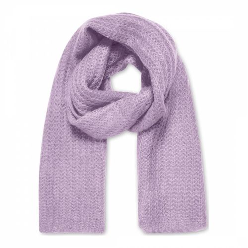 Lilac Wool Blend Resha Scarf - Part Two - Modalova