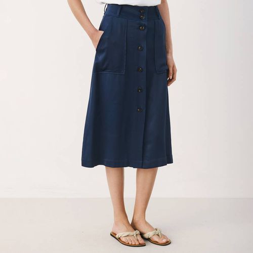 Navy Betria Skirt - Part Two - Modalova