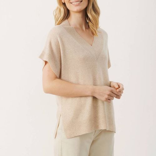 Beige Loose Fit T-shirt - Part Two - Modalova