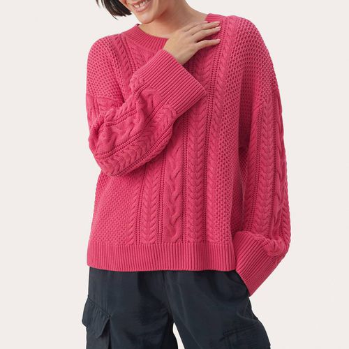 Deep Pink Wool Blend Fry Jumper - Part Two - Modalova