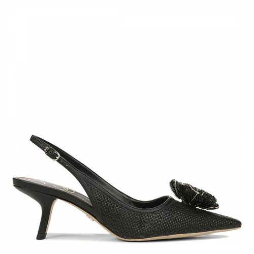 Black Bianka Flora Court Shoes - Sam Edelman - Modalova