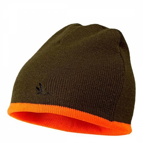 Khaki/ Unisex Ian Reversible Beanie - Seeland - Modalova