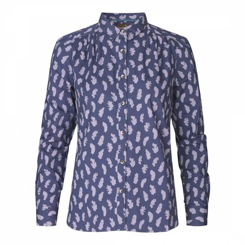 Purple Seeland Skeet Cotton Shirt - Seeland - Modalova