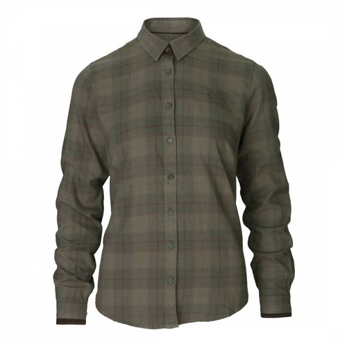 Green Seeland Range Cotton Shirt - Seeland - Modalova