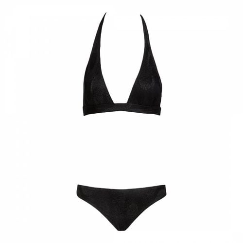 Black Halterneck Cotton Blend Bikini Set - M Missoni - Modalova