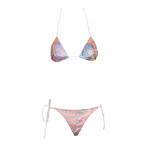 Coral Print Drawstring Bikini Set - Missoni - Modalova