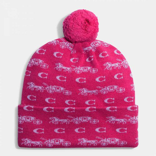 Hyacinth Bold Branded Beanie - Coach - Modalova