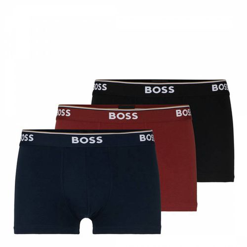 Multi 3 Pack Logo Boxers - BOSS - Modalova