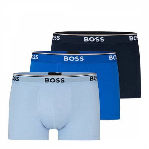 Blue 3 Pack Classic Boxers - BOSS - Modalova