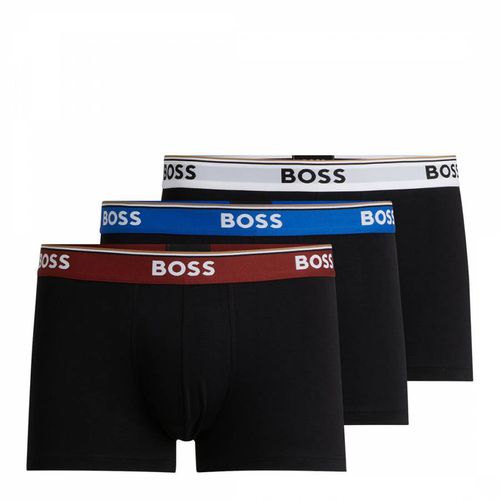 Black 3 Pack Logo Boxers - BOSS - Modalova