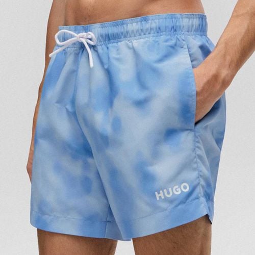 Light Blue Drawstring Swim Shorts - HUGO - Modalova