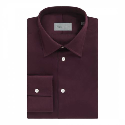 Purple Cotton Shirt - Kilgour Savile Row - Modalova