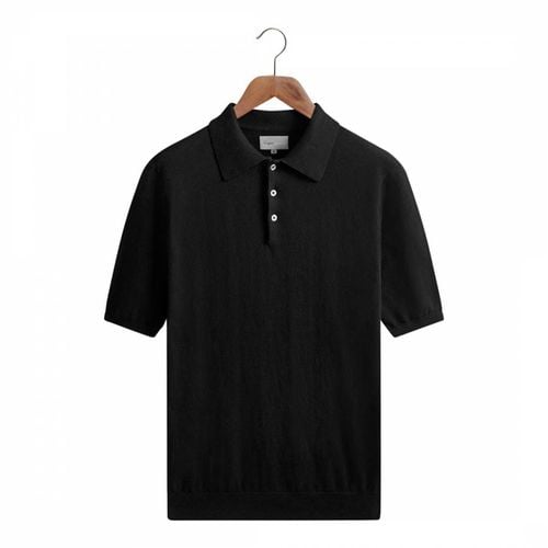 Black Cotton Cashmere Polo Shirt - Kilgour Savile Row - Modalova