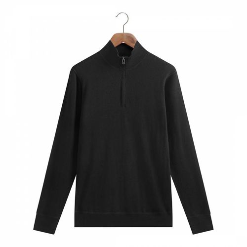 Quarter Zip Merino Wool Jumper - Kilgour Savile Row - Modalova