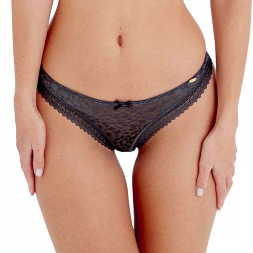 Grey Graphic Mesh Thong - Pretty Polly - Modalova