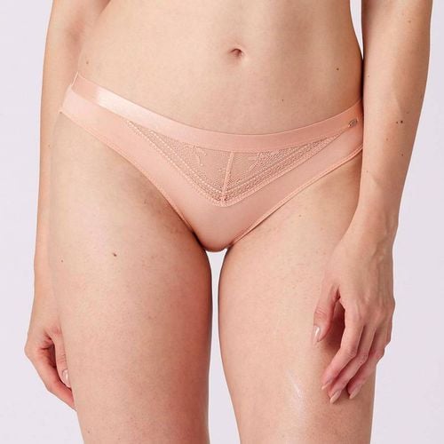 Pink Botanical Lace Brief - Pretty Polly - Modalova