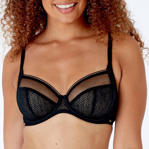 Black Non Padded Underwired Bra - Pretty Polly - Modalova