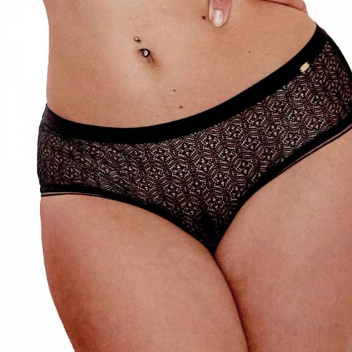 Black Delicate Lace Short - Pretty Polly - Modalova