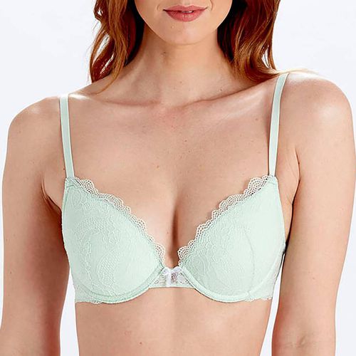 Green Lola Lace Push Up Plunge Bra - Pretty Polly - Modalova