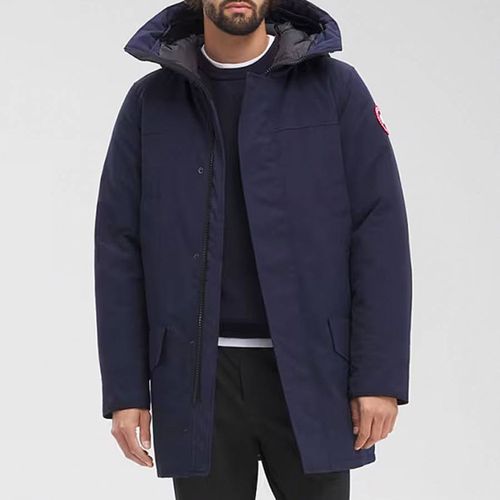 Navy Langford Parka Coat - Canada Goose - Modalova