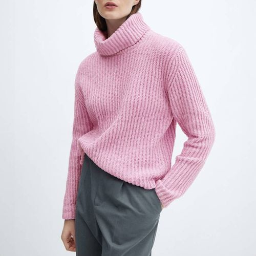 Powder Chunky Turtleneck Jumper - Mango - Modalova