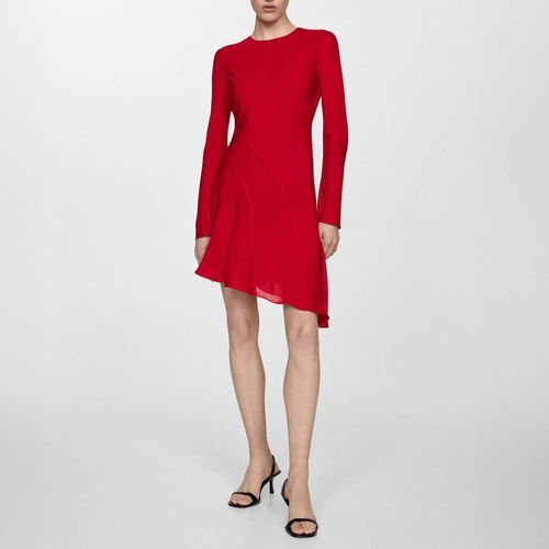 Scarlet Asymmetric Hem Mini Dress - Mango - Modalova