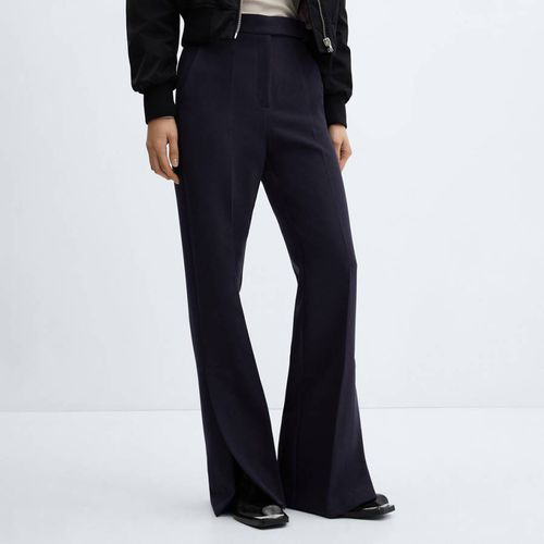 Black High Rise Trousers - Mango - Modalova