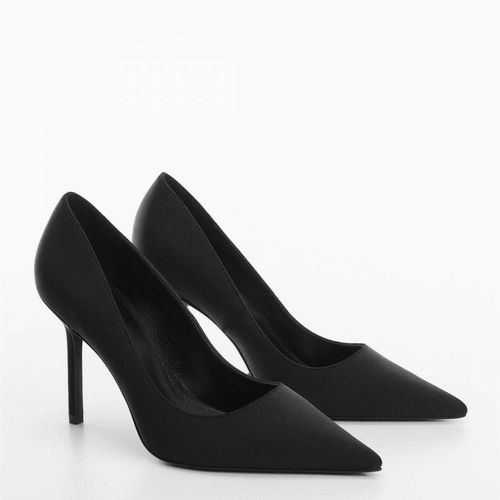 Black Pointed Toe Stilettos - Mango - Modalova