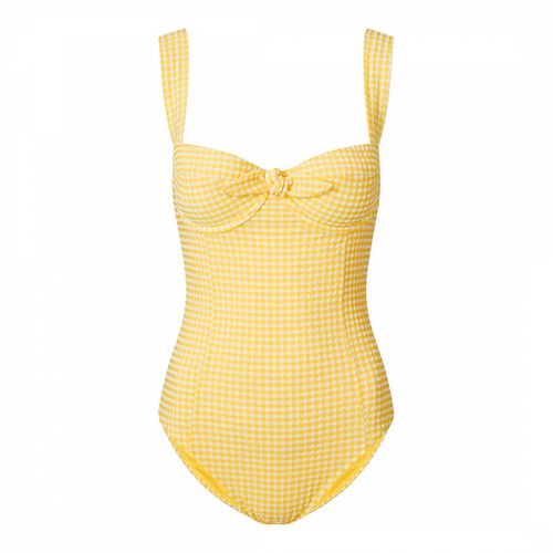 Yellow Cape Town Structured Cup Swimsuit - Heidi Klein - Modalova