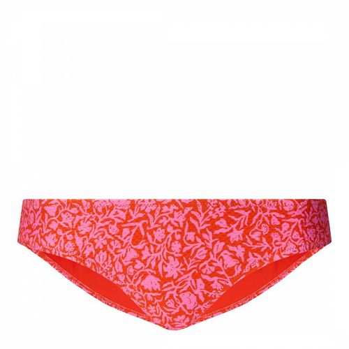 Red & Pink Limpopo Hipster Bottom - Heidi Klein - Modalova