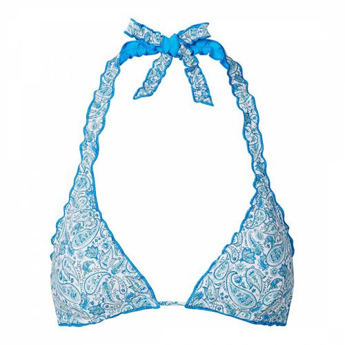 Blue Camps Bay Beach Reversible Ruffle Top - Heidi Klein - Modalova