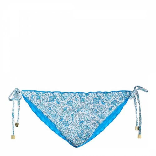 Blue Camps Bay Beach Reversible Ruffle Triangle Bottom - Heidi Klein - Modalova