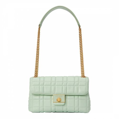 Pistachio Cream Evelyn Quilted Leather Medium Convertible Shoulder Bag - Kate Spade - Modalova