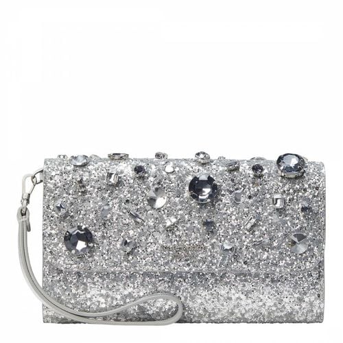 Tinsel Jeweled Glitter Fabric Medium Flap Phone Wristlet - Kate Spade - Modalova