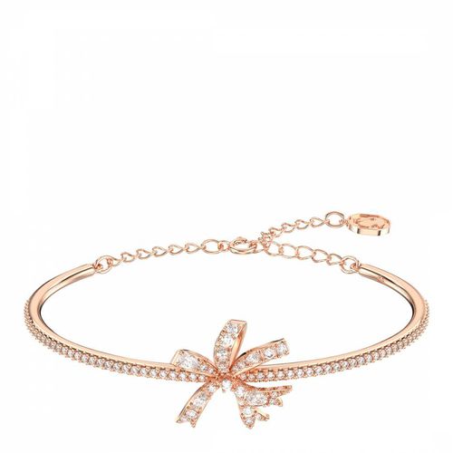 Rose Gold Hyperbola Bow Bracelet - SWAROVSKI - Modalova