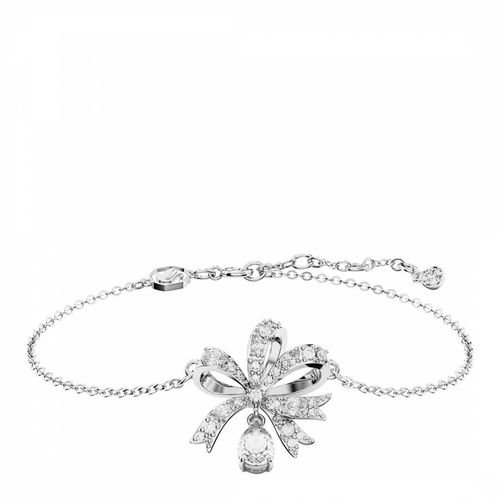 Silver Hyperbola Bow Bracelet - SWAROVSKI - Modalova