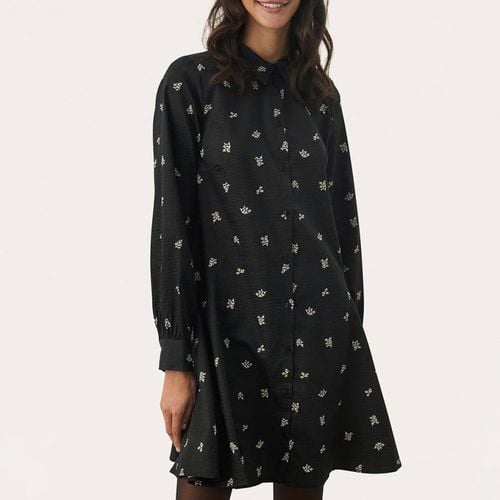 Black Printed Shirt Dress - Part Two - Modalova