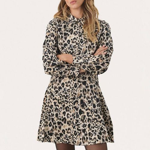 Beige Printed Shirt Dress - Part Two - Modalova