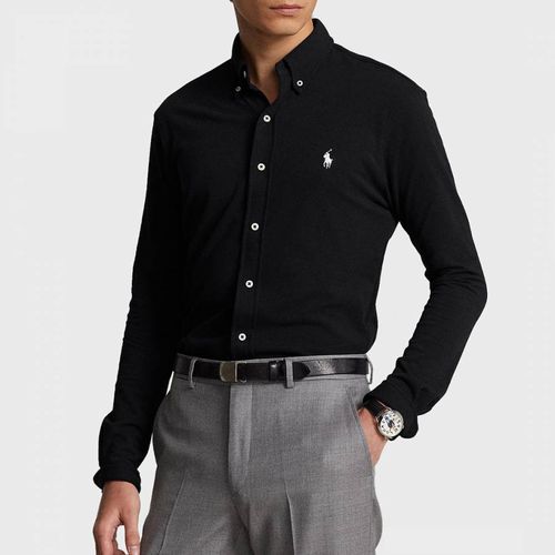 Black Featherweight Mesh Shirt - Polo Ralph Lauren - Modalova