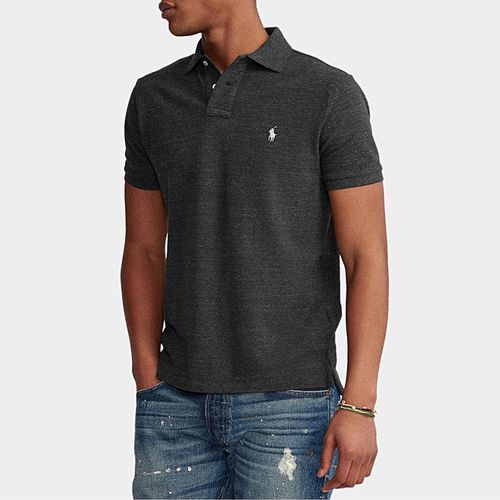 Custom Slim Fit Cotton Polo Shirt - Polo Ralph Lauren - Modalova