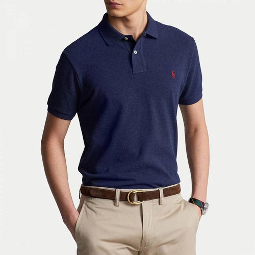 Custom Slim Fit Cotton Polo Shirt - Polo Ralph Lauren - Modalova