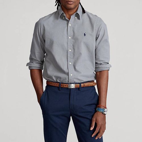 Slim Fit Garment-Dye Oxford Shirt - Polo Ralph Lauren - Modalova