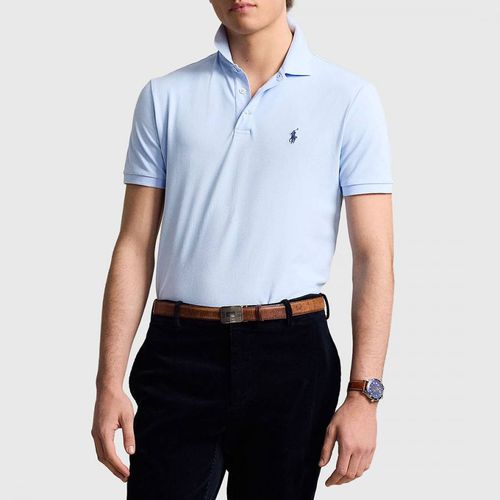 Slim Fit Cotton Blend Polo Shirt - Polo Ralph Lauren - Modalova