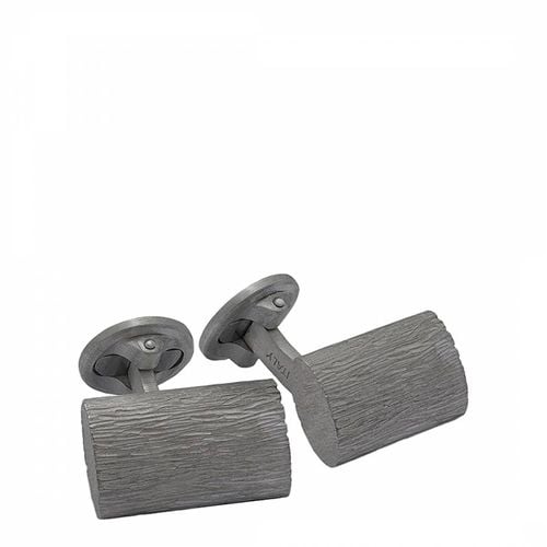 Graffiato Cufflinks in Black Rhodium - Tateossian - Modalova