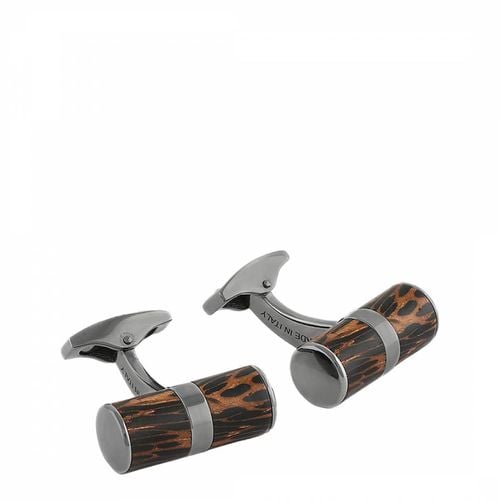 Montecarlo Wood Interchangeable Cylinder Cufflinks - Tateossian - Modalova