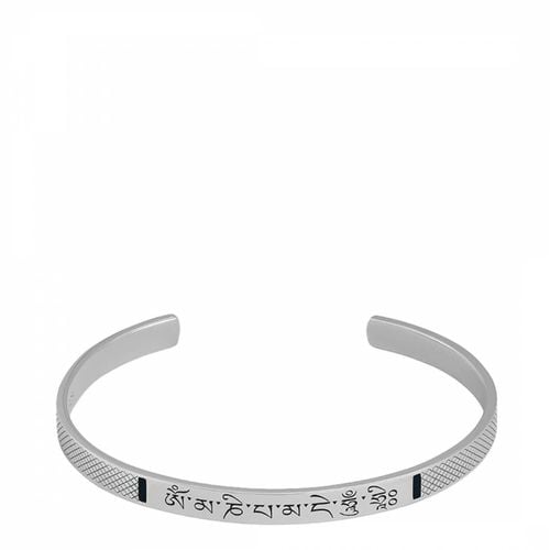 Rhodium Plated Lhasa Bangle - Tateossian - Modalova