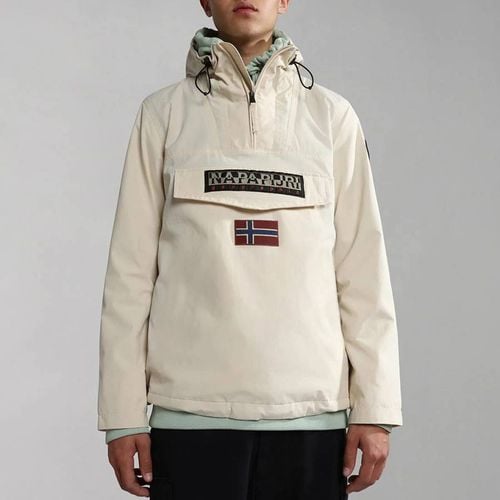 Cream Rainforest Anorak - Napapijri - Modalova