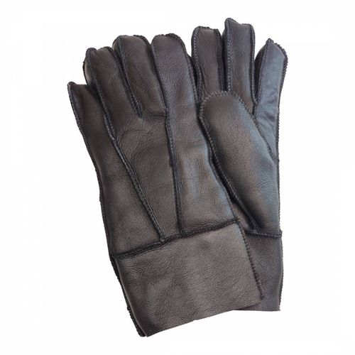 Unisex Shearling Leather Gloves - Shearling Boutique - Modalova